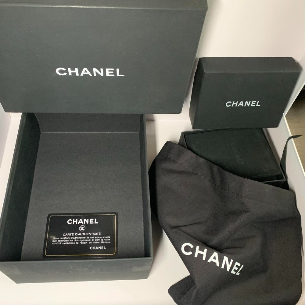 CHANEL Boxes and Dust Bag. Brand New. Perfect Condition.